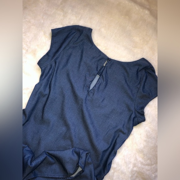 Denim Style Dress - Picture 6 of 7